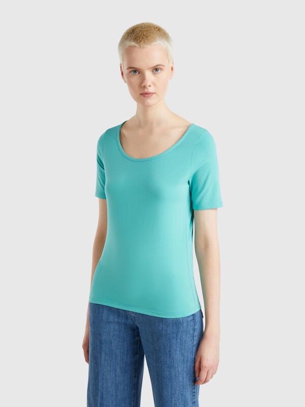 Camiseta reversible ajustada Mujer