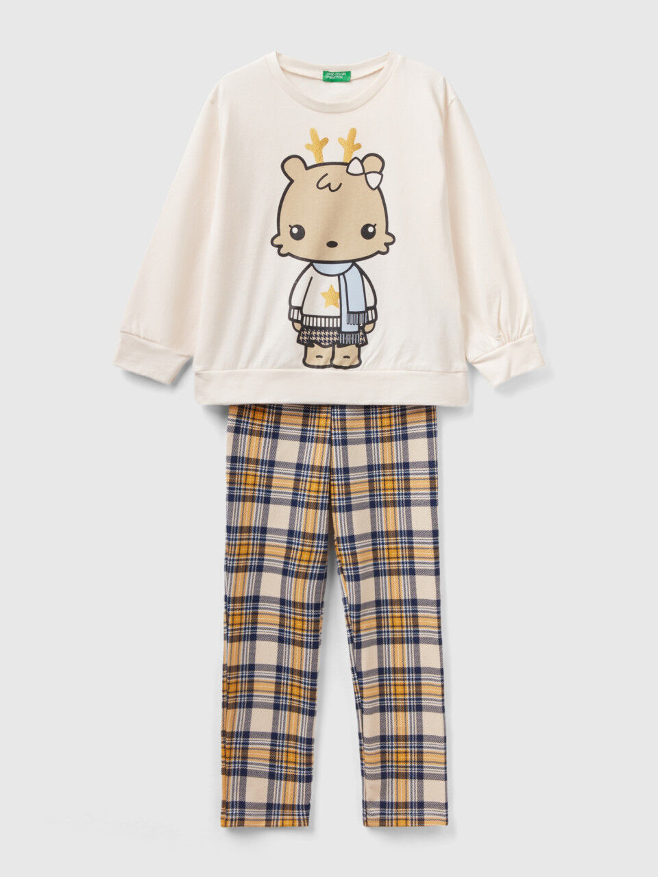 Pijama Ni a Undercolors Colecci n 2023 Benetton