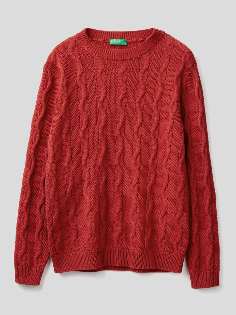 Jersey de cuello redondo con ochos image number 1