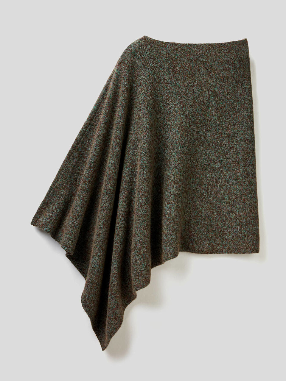 Capa de pura lana tricot Shetland image number 2