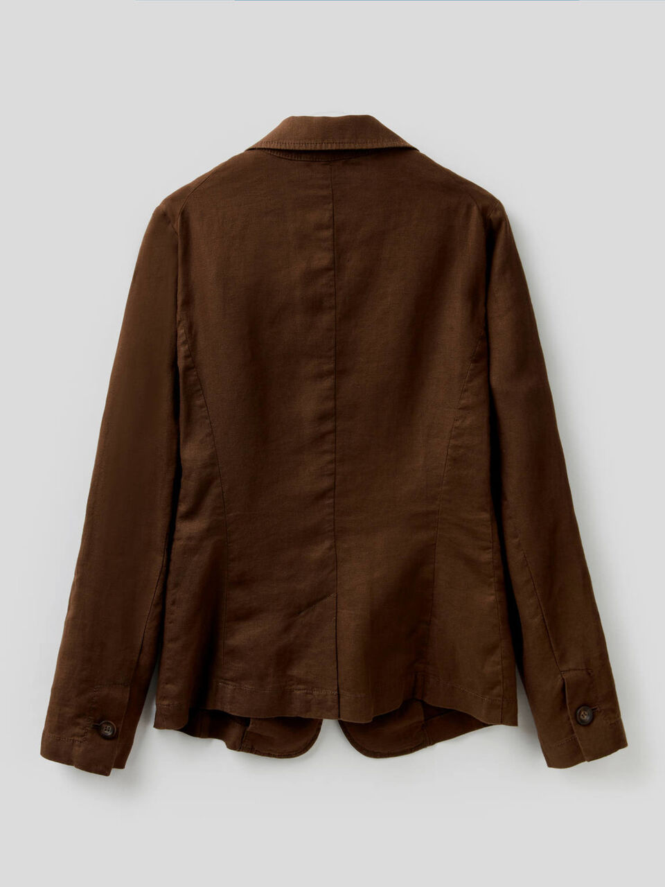 Blazer entallado de 100% lino image number 2