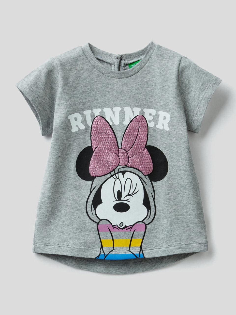 Camiseta de algodón con estampado de Minnie image number 1