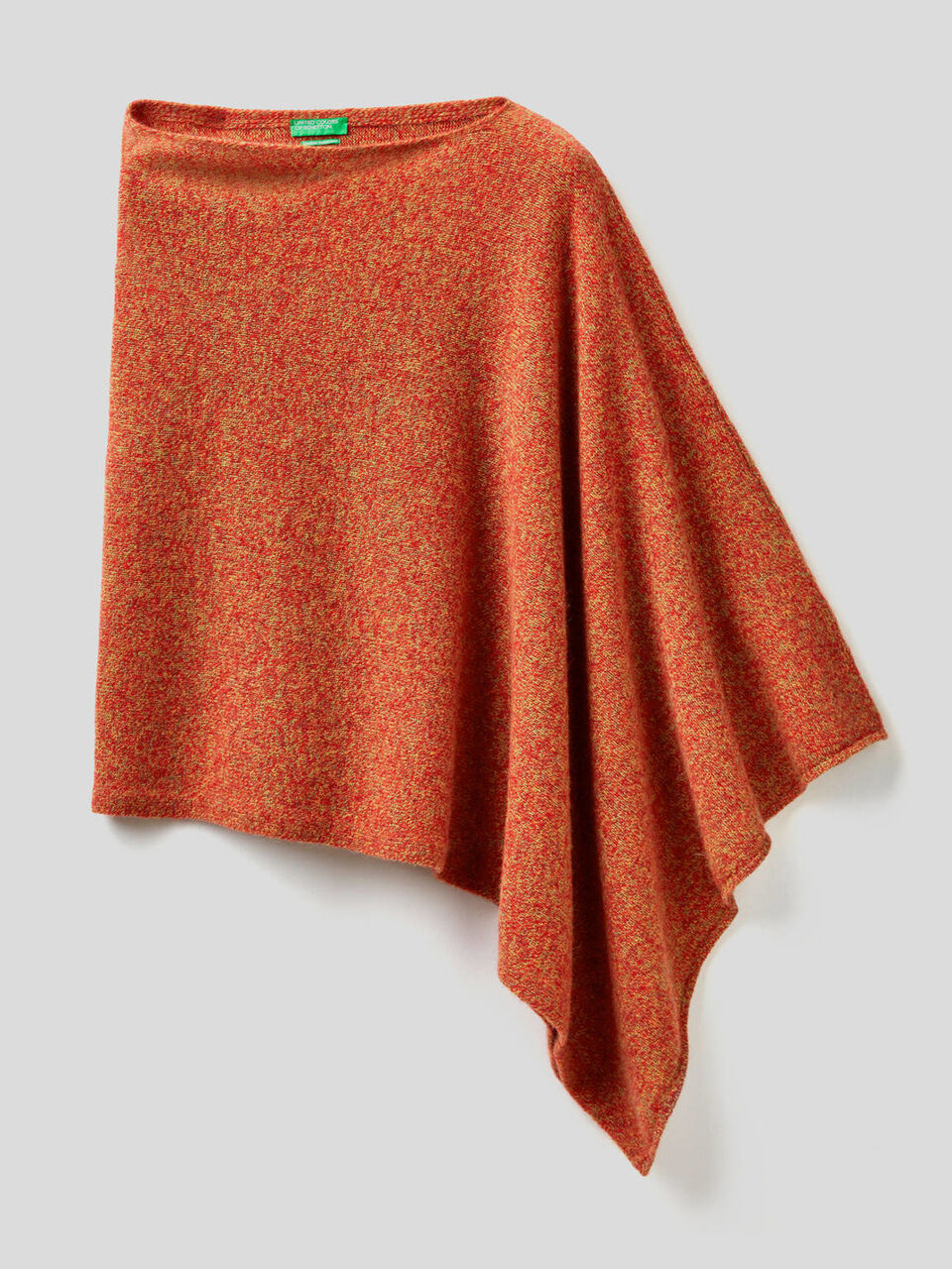 Capa de pura lana tricot Shetland image number 1