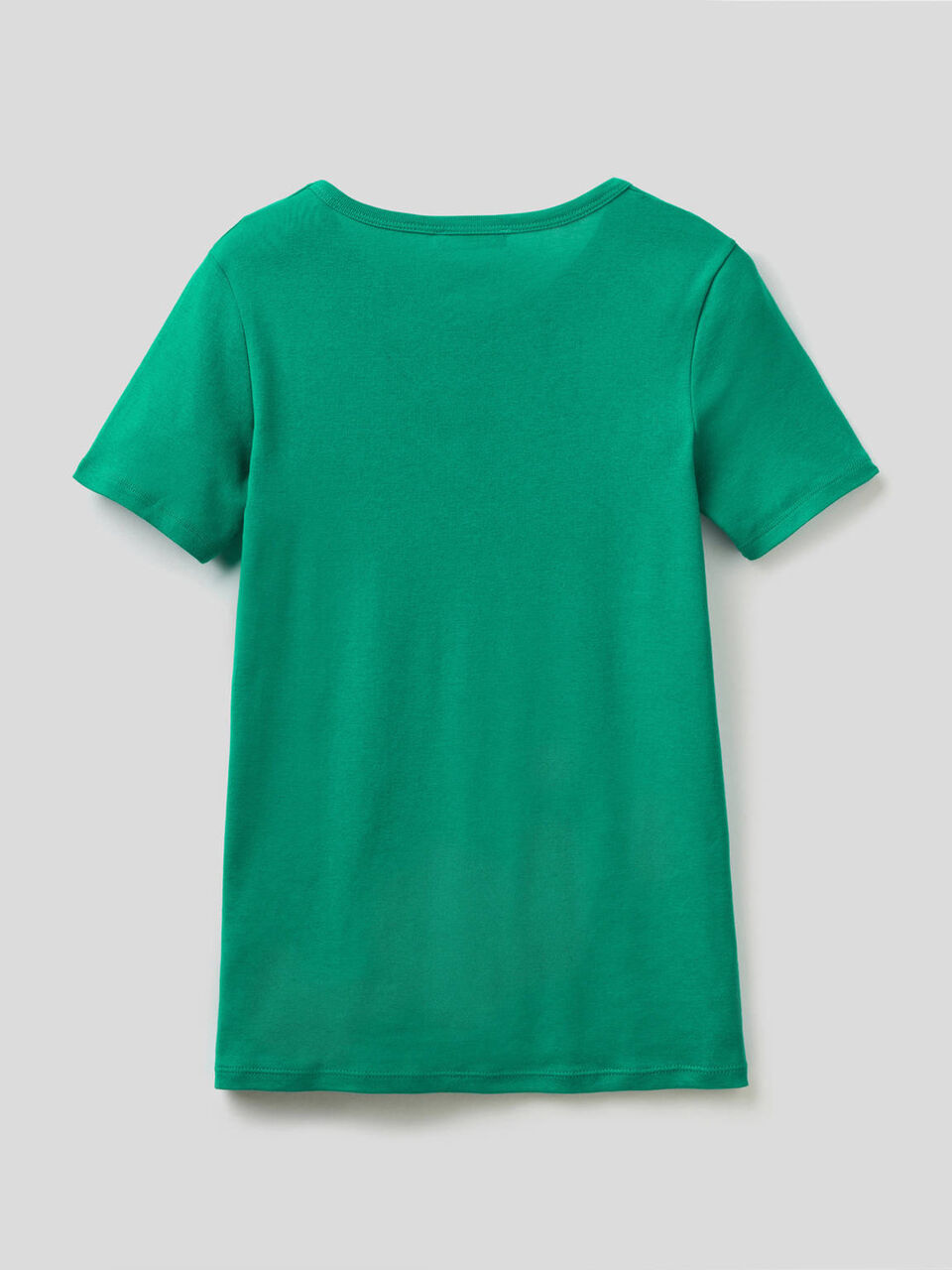 Camiseta de 100% algodón con estampado de logotipo con glitter image number 2