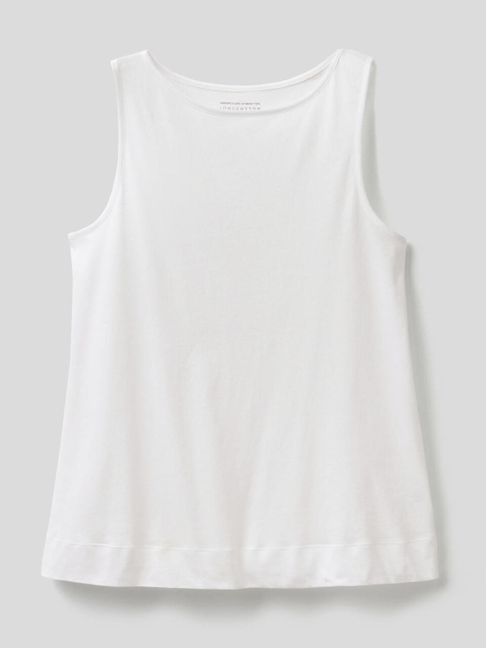 Camiseta de tirantes con escote barco image number 1
