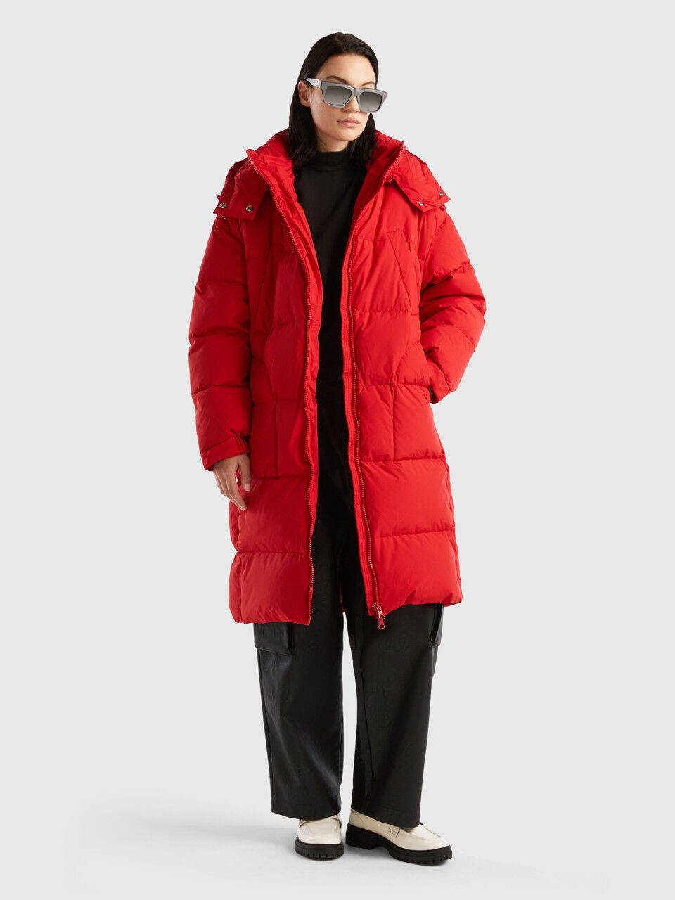 Benetton plumifero mujer best sale