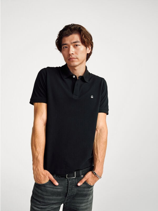 Polo de corte regular Hombre