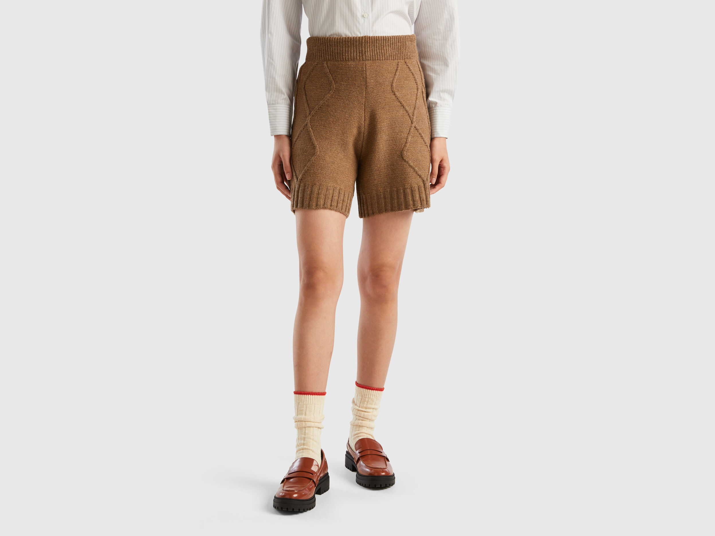 Bermudas benetton online mujer
