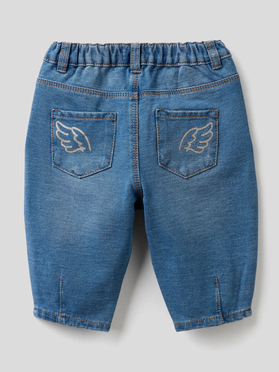 Pantalón slouchy de efecto denim image number 2