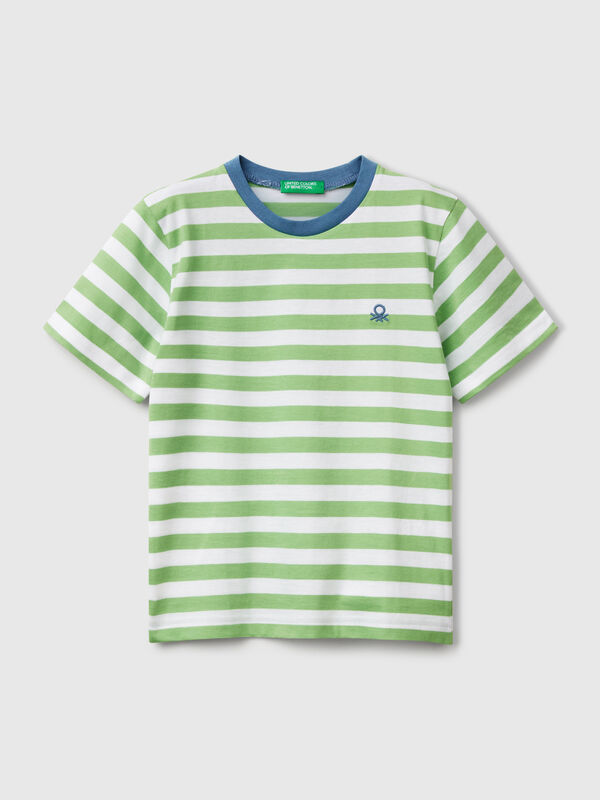 Camiseta rayas 100% algodón Niño