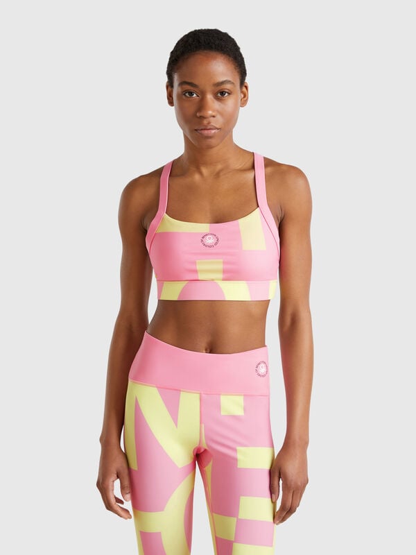 Sujetador deportivo con relleno Mujer