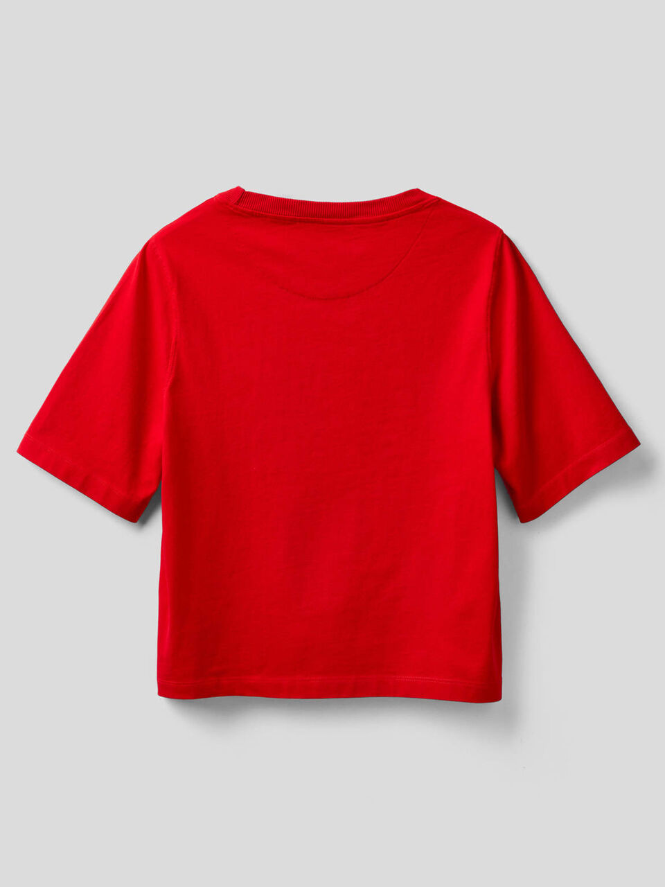 Camiseta boxy fit de 100 % algodón image number 2