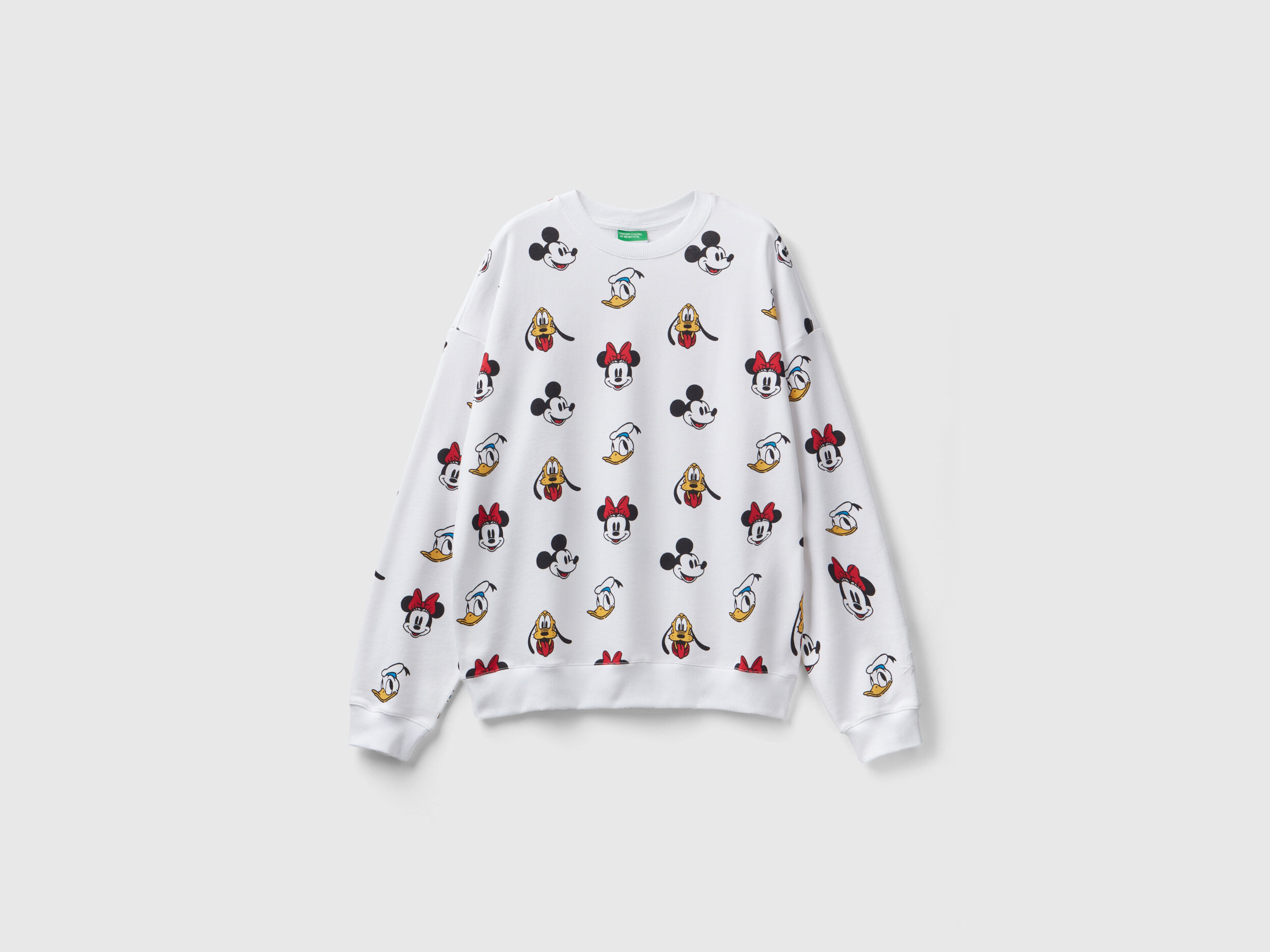 Sudadera blanca store mickey mouse