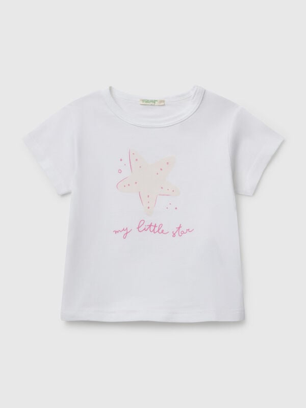 Camiseta manga corta con estampado Recién nacidos