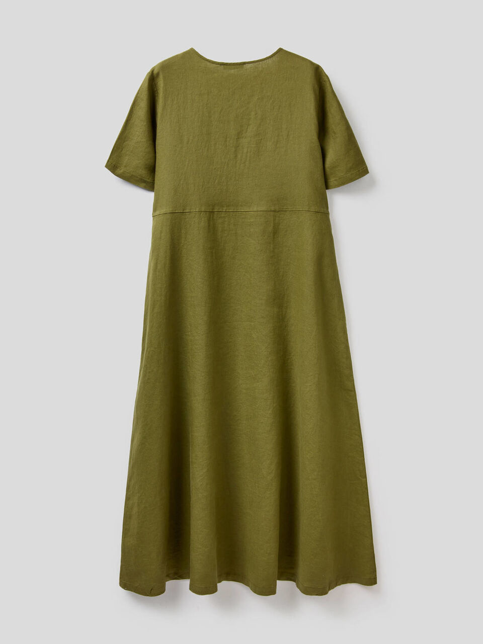 Vestido largo de 100% lino image number 2