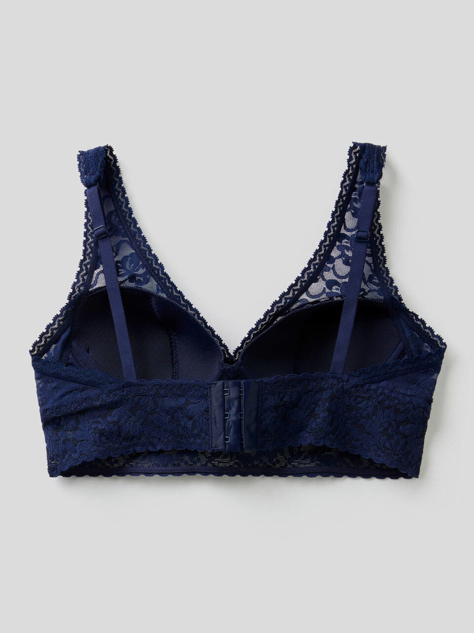 Sujetador bralette de encaje elástico image number 2