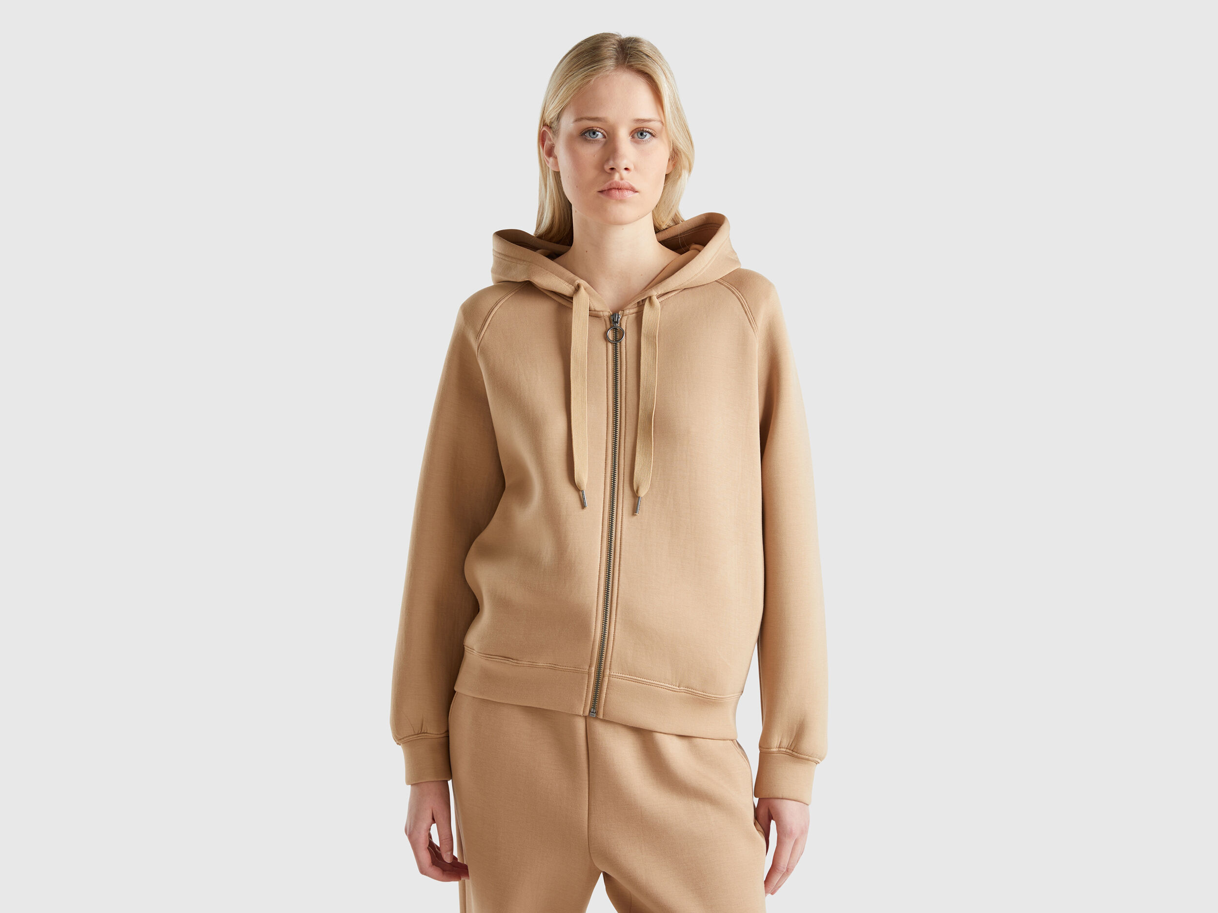 Sudadera Mujer con Capucha Coleccion 2024 Benetton