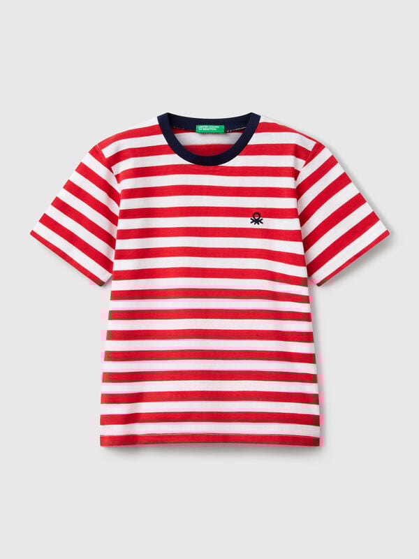 Camiseta rayas 100% algodón Niño