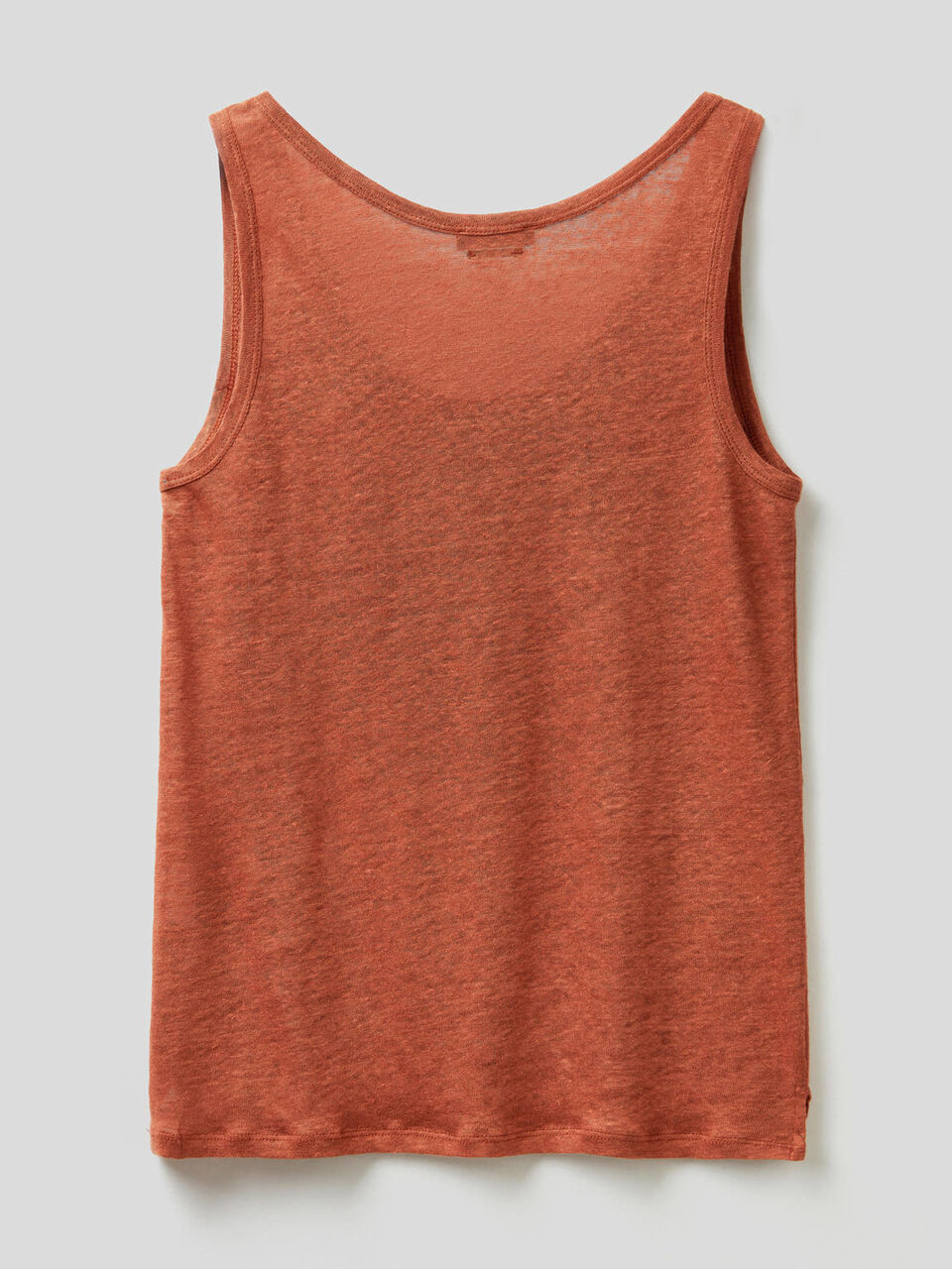 Camiseta de tirantes de 100% lino image number null