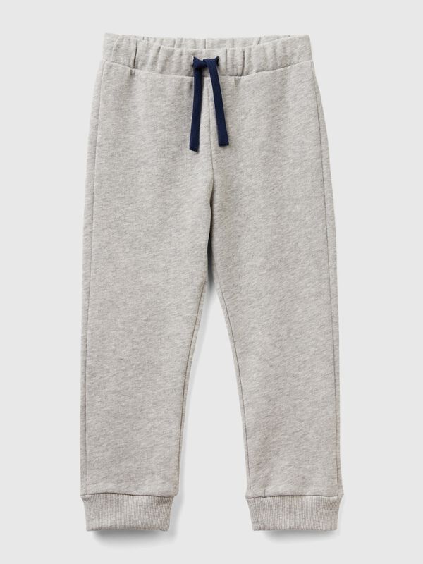 Pantalón de algodón con logotipo Niño