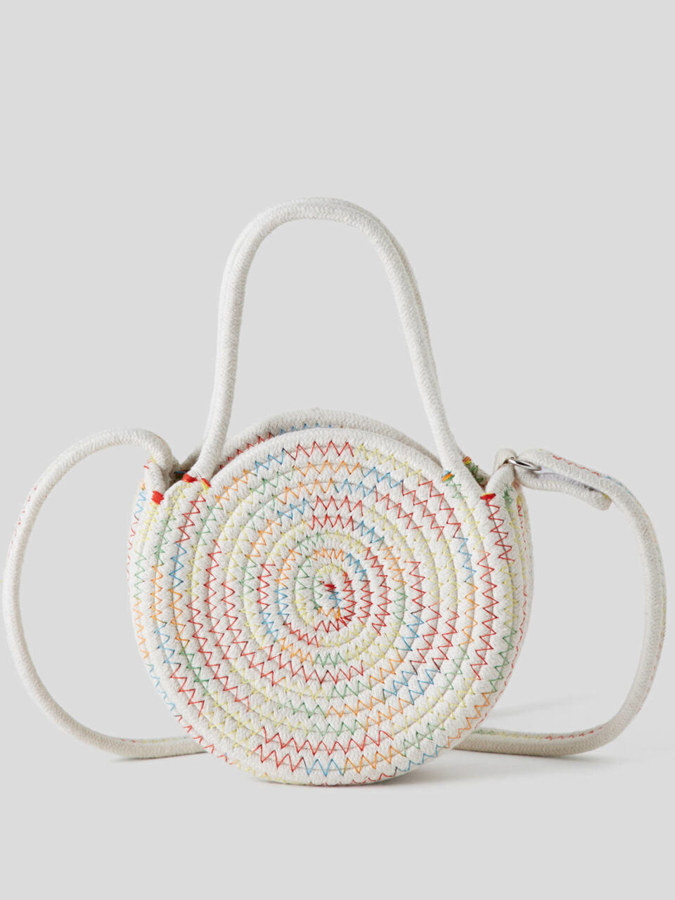 Bolso redondo con bandolera image number 1