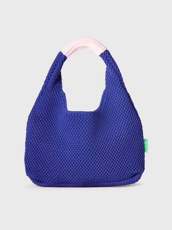 Bolso bandolera pequeño de crochet Mujer