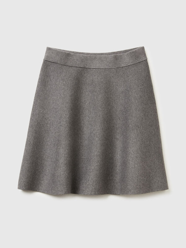 Minifalda de punto Mujer