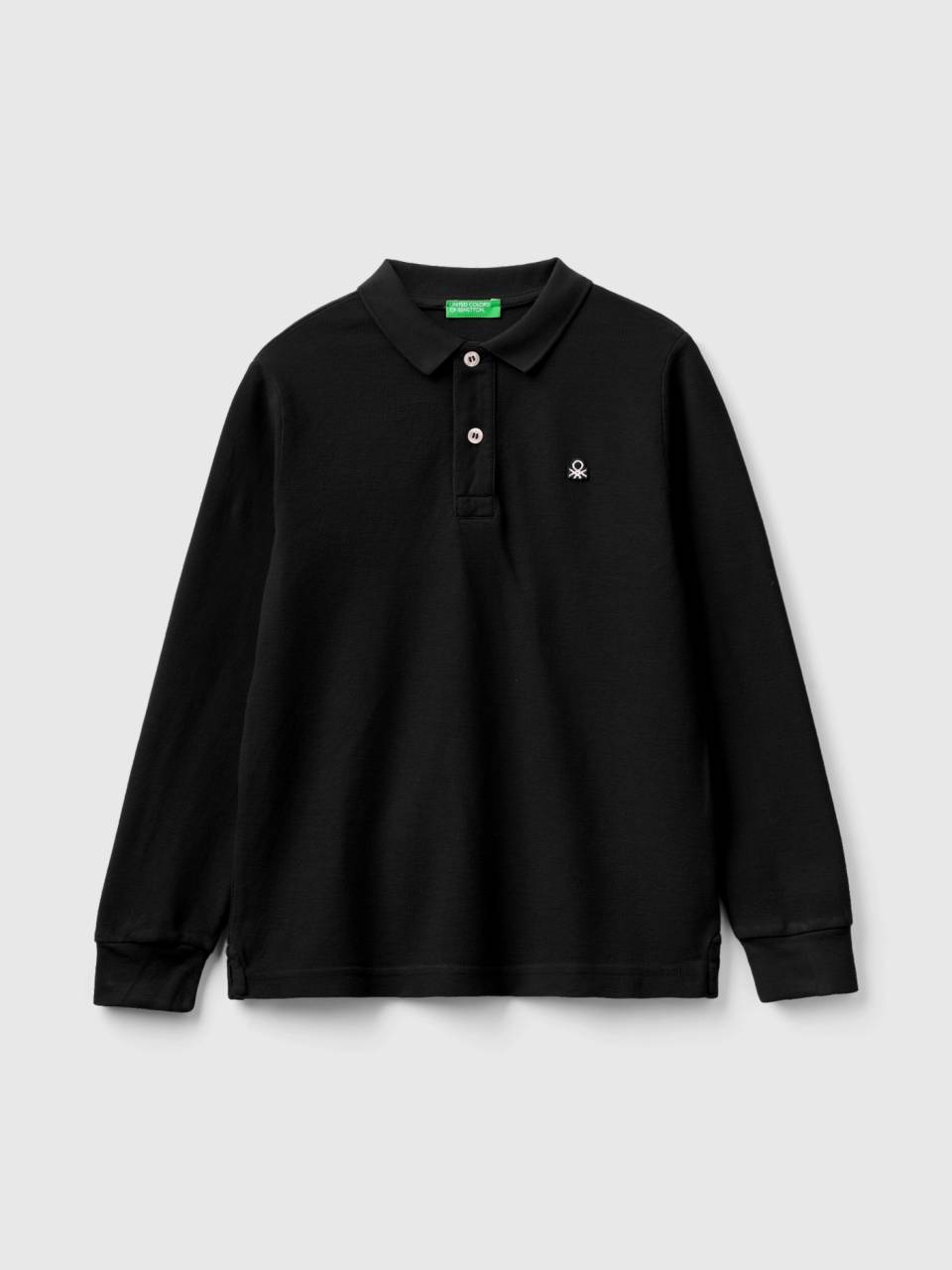 Polos manga larga hombre benetton 2025